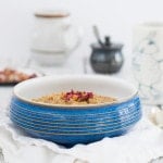 Earl Grey Oatmeal w/ Rosewater from Your Slow Cooker or Instant Pot