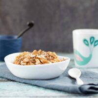 Slow Cooker Pumpkin Coffeecake Oatmeal