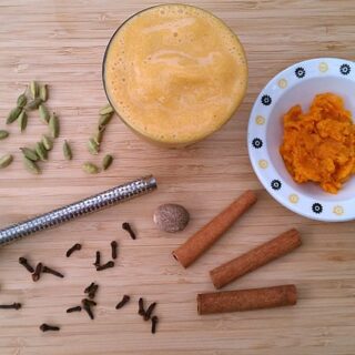 Sweet Potato Spice Frozen Latte