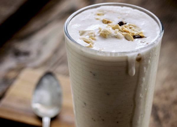 Chocolate Chip French Vanilla Smoothie from Thrive Energy Cookbook -  Healthy Slow Cooking