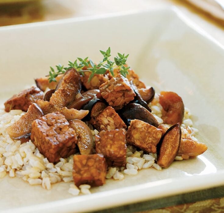 Slow Cooker Tempeh Braised with Figs and Port Wine Healthy Slow Cooking