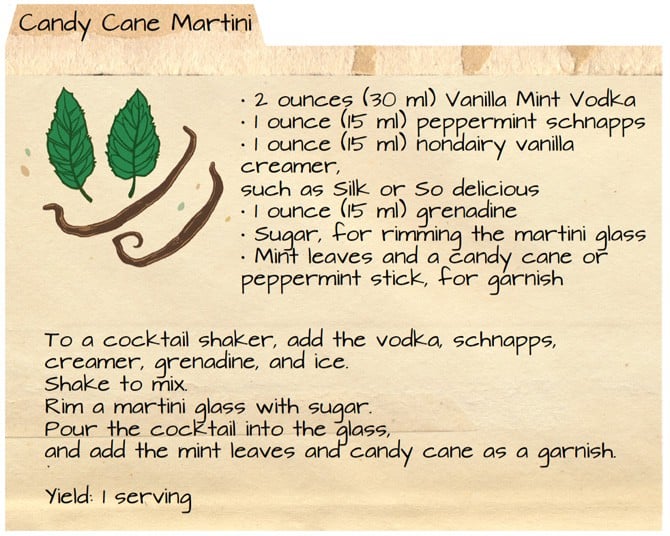 Vegan Food Gift: Vanilla Mint Vodka Vegan Food Gift: Vanilla Mint Vodka