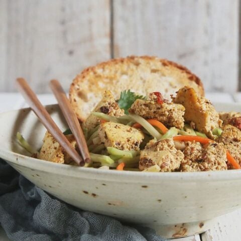 Vegan Bánh Mi Scramble from Even More Vegan Food Substitutions