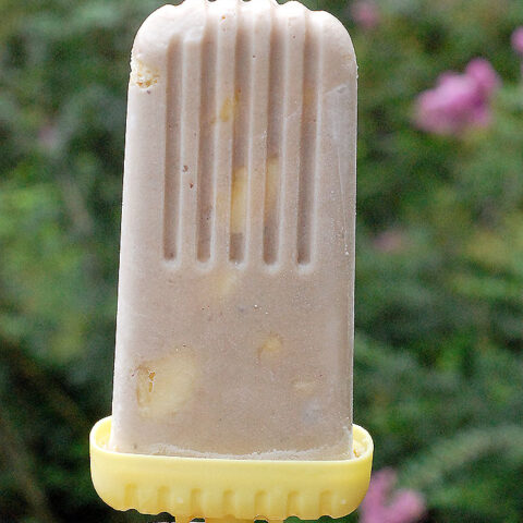 Vegan Banana Pudding Popsicles