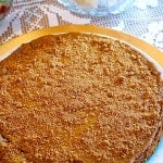 Vegan Pumpkin Spice Cheesecake from from Laura Theodore's Vegan-ease