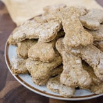 Pumpkin Cranberry Dog Cookies