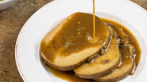 Slow Cooker Maple Herb Tofurky