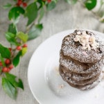 Vegan Mint Double Chocolate Black Bean Cookies