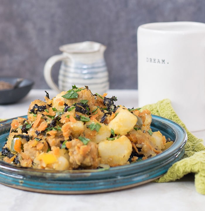 I Love Potatoes Tempeh Hash with Veggies