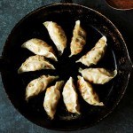Vegan Gyoza with Mushroom & Tofu Filling from V is for Vegan