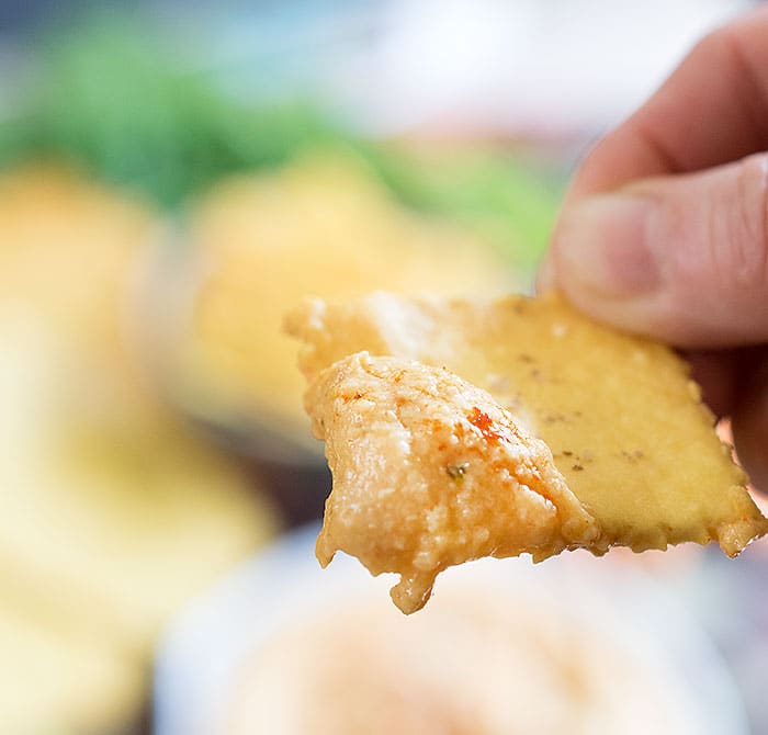 Happy Hummus Day! Celebrate with Sabra and Vegan Chickpea Crackers