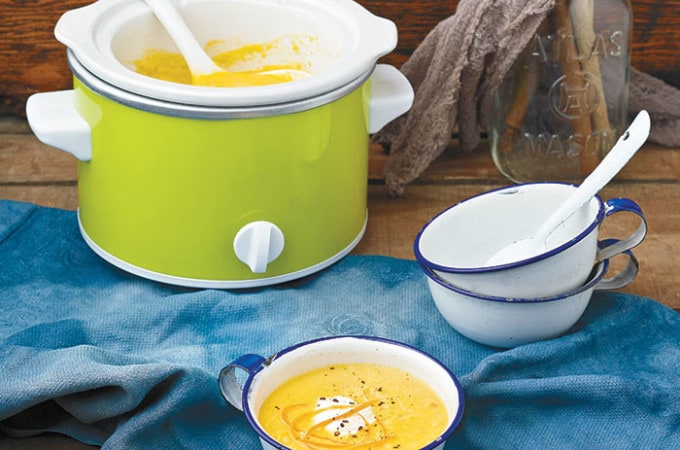 Vegan Slow Cooker Menu Plan for Two People Households