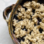Vegan Blueberry Buckle - No Oil Added!