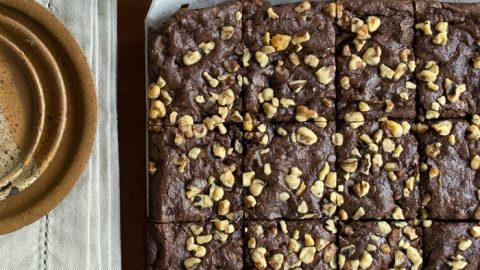 Find Out What Flour Makes the Best Gluten-Free Vegan Brownies - it's whole grain teff flour!