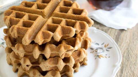 Image for Vegan Gluten-Free Chai-Spiced Teff Waffles