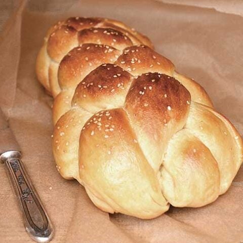 Vegan Challah from Aquafaba by Zsu Dever