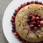 Vegan Pear and Cranberry Instant Pot Cake