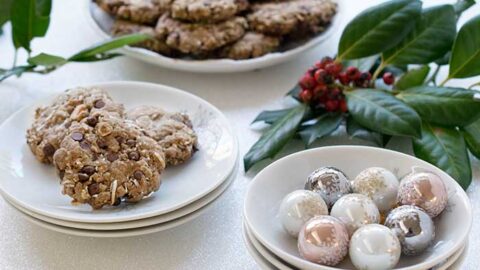 Gluten-free Vegan Chocolate Chip Pecan Cookies Made with Teff Flour and Coconut too!