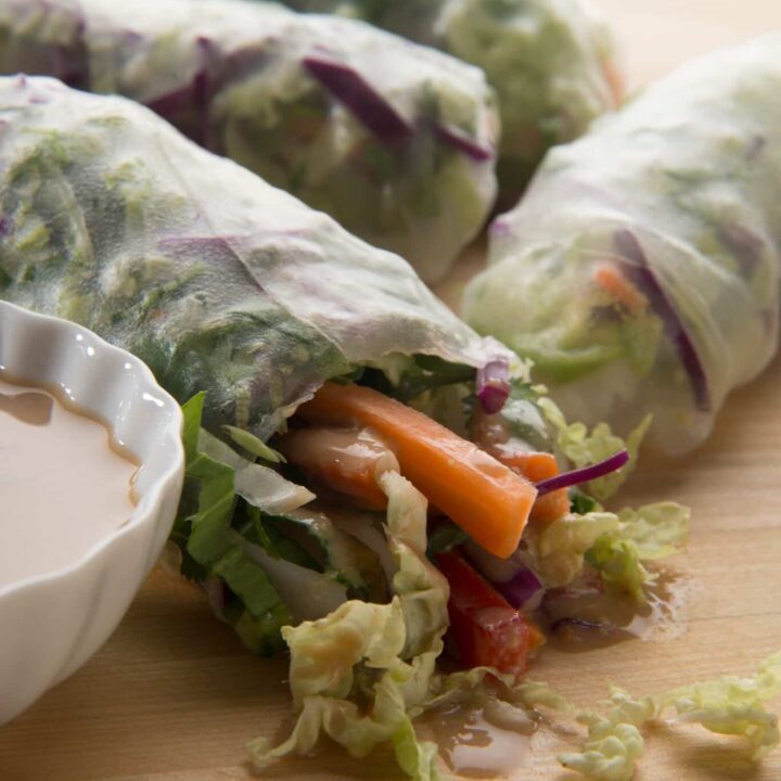 Pad Thai Spring Rolls
