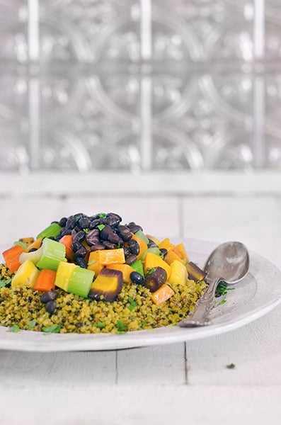 Vegan Roasted Veggie Quinoa Casserole Vegan Roasted Veggie Quinoa Casserole