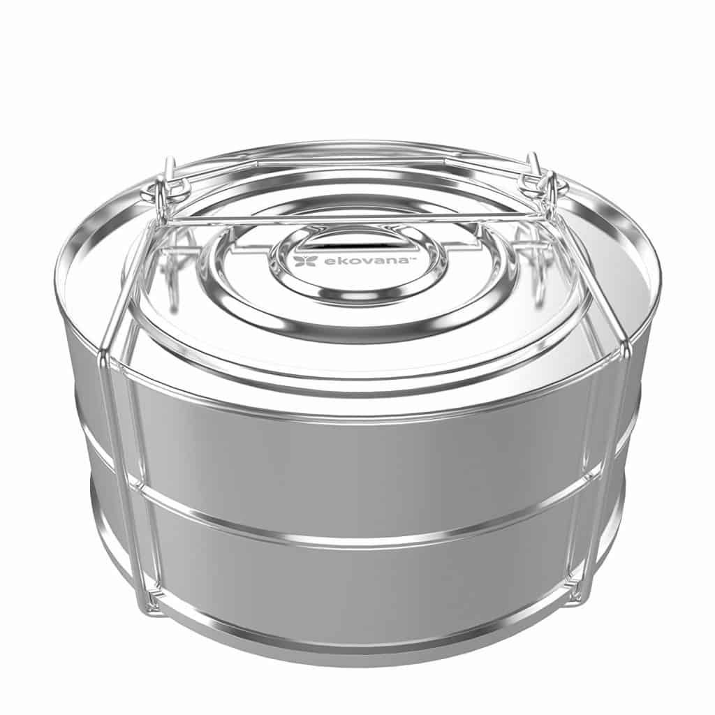  Stackable Stainless Steel Insert Pans - 8QT- Inserts for Instant  Pot - Pan for Instapot - Accessories for Instant Pot- Size 8QT - Pressure  Cooker Steamer Pan Accessories (8QT): Home & Kitchen