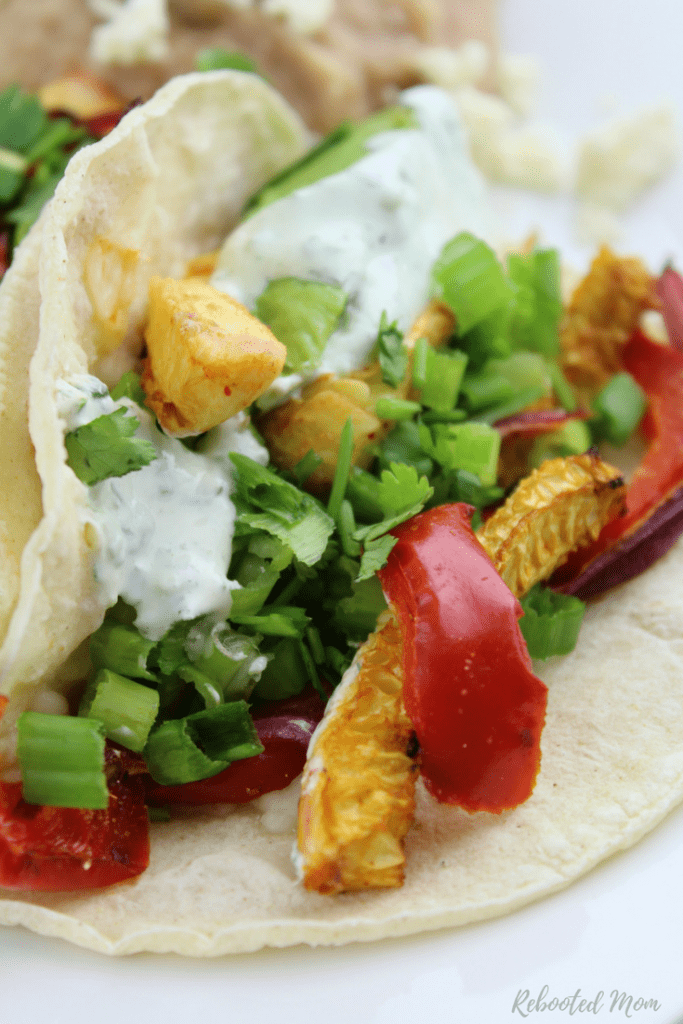 Roasted Squash Tacos With Chipotle and Lime Marinade
