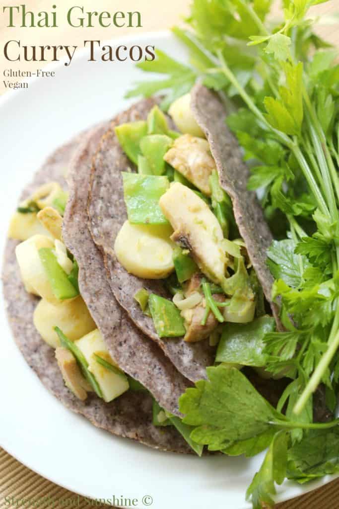 Thai Green Curry Tacos