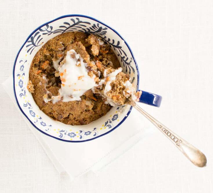 Vegan Air Fryer Carrot Cake Recipe (GF & OilFree Options) Healthy