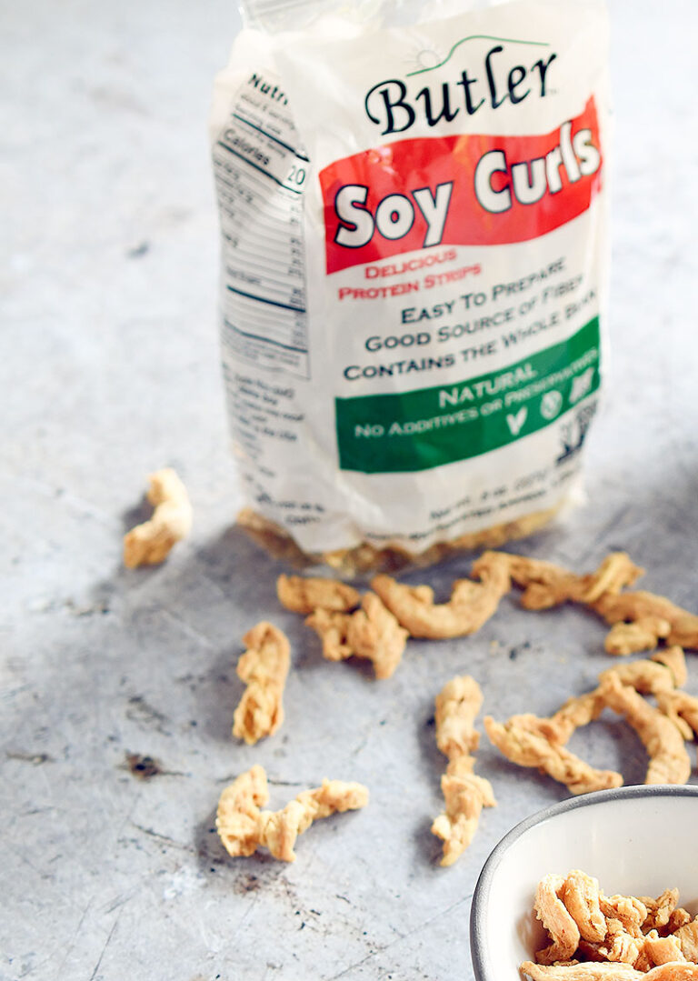 Amazing Air Fryer Soy Curls Vegan Clam Strips Glutenfree & OilFree