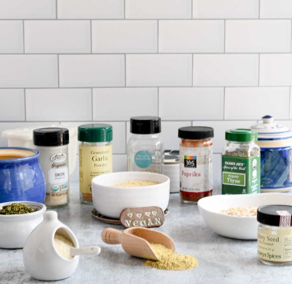 Easy Vegan Chicken Bouillon Powder Recipe GlutenFree Vegetarian Broth Mix Healthy Slow Cooking