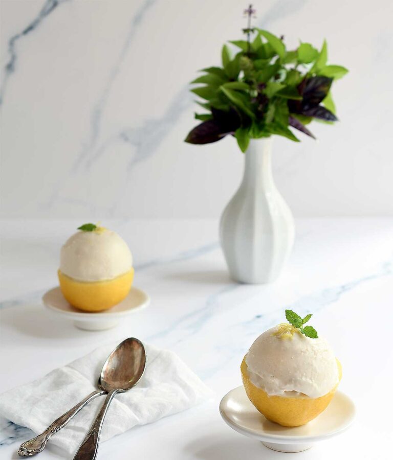 Lemon Ninja Creami Frozen Yogurt Recipe DairyFree & PlantBased